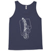 saxophone player Tank Top