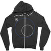 Outside Circle Zipper Hoodie