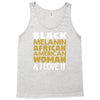 melanin african american woman Tank Top