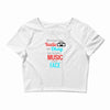 THE SONGS ON THE RADIO Crop Top