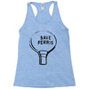 save ferrıs Racerback Tank