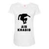 air khabib silhouette Maternity Scoop Neck T-shirt