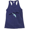down the shore hooded Racerback Tank