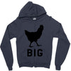 big cock Zipper Hoodie