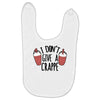 i don't give a crappe Baby Bibs