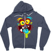 muck mouth Zipper Hoodie