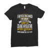 grumpy old crane operator Ladies Fitted T-Shirt
