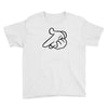 mickey pistol hands gun hip hop mens r&amp;b gangsta banksy grey t shirt s Youth Tee