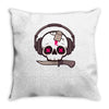 skully Throw Pillow
