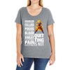 super saiyan quitting is not Ladies Curvy T-Shirt