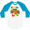 rasta nation, the reggae and dancehall 3/4 Sleeve Shirt