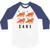 four fox sake 3/4 Sleeve Shirt