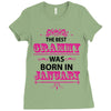 The Best Grammy Was Born In January Ladies Fitted T-Shirt