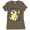 typhlosion pokedoll Ladies Fitted T-Shirt