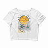 sun sleep Crop Top