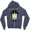 v for vendetta Zipper Hoodie