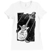 guitarist Ladies Fitted T-Shirt