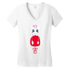 world of bad fantasy Women's V-Neck T-Shirt