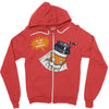 my morning sidekick Zipper Hoodie