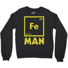 chemical element for iron man Crewneck Sweatshirt