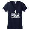 handsome halloween costume Women's V-Neck T-Shirt