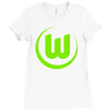 vfl wolfsburg die Ladies Fitted T-Shirt