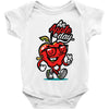apple a day Baby Bodysuit