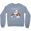 ls mug eat rainbow eat les Crewneck Sweatshirt