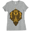 owl night Ladies Fitted T-Shirt
