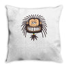 rastaman Throw Pillow