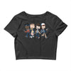 strange bffs Crop Top