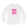 I Wear Pink For My Nana Long Sleeve Shirts