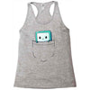 bmo pocket Racerback Tank