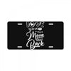 Love You To The Moon And Back License Plate