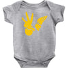 new johnny bravo Baby Onesie