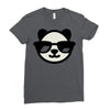cool panda Ladies Fitted T-Shirt