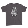 Fight Alone Avengers Youth Tee