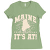 maine Ladies Fitted T-Shirt