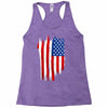 sa distress flag cool american Racerback Tank
