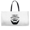 mens grandads bearded Weekender Totes
