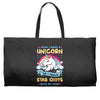 I Wish I Were A Unicorn So I Could Stab Idiots With My Head Weekender Totes