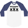 nothing but strikes t shirt funny bowling tee pba sports cool 3/4 Sleeve Shirt