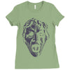 weeping angel Ladies Fitted T-Shirt