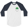 Mooncake Pocket 3/4 Sleeve Shirt