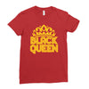 black queen Ladies Fitted T-Shirt