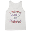 l homme parfait est motard Tank Top