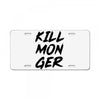 Killmonger License Plate
