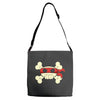 ninja pirate jolly roger Adjustable Strap Totes