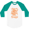 scary krampus 3/4 Sleeve Shirt