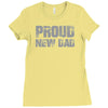 proud new dad Ladies Fitted T-Shirt